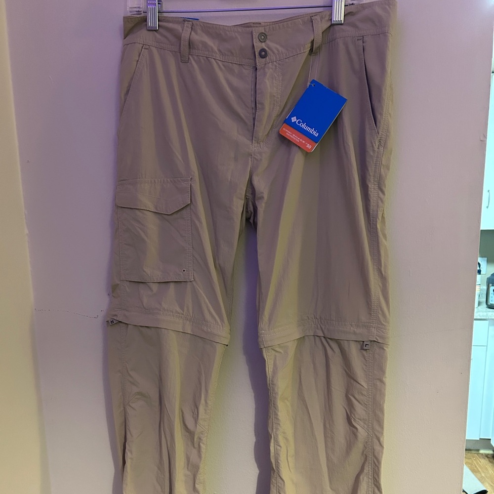 Columbia Tan Cargo Pants Outdoor Essential